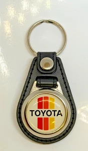 LLAVERO RETRO %100 CUERO ALTA CALIDAD para tu Toyota - Imagen 1 de 3