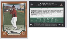2009 Bowman Orange /250 Edwin Maysonet #219 Rookie RC