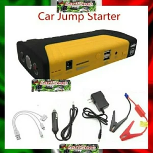 Starter Auto Batteria Portatile Emergenza Avviatore 12V Caricabatteria USB - Foto 1 di 15