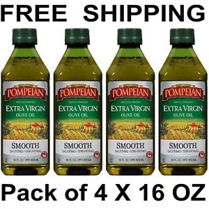 POMPEIAN SMOOTH EXTRA VIRGIN OLIVE OIL - 16 FL OZ , 070404002788 - Picture 1 of 6