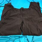 Mier Miflex Stretch Outdoor Hiking Cargo Brown Pants Ripstop Travel   Size 10