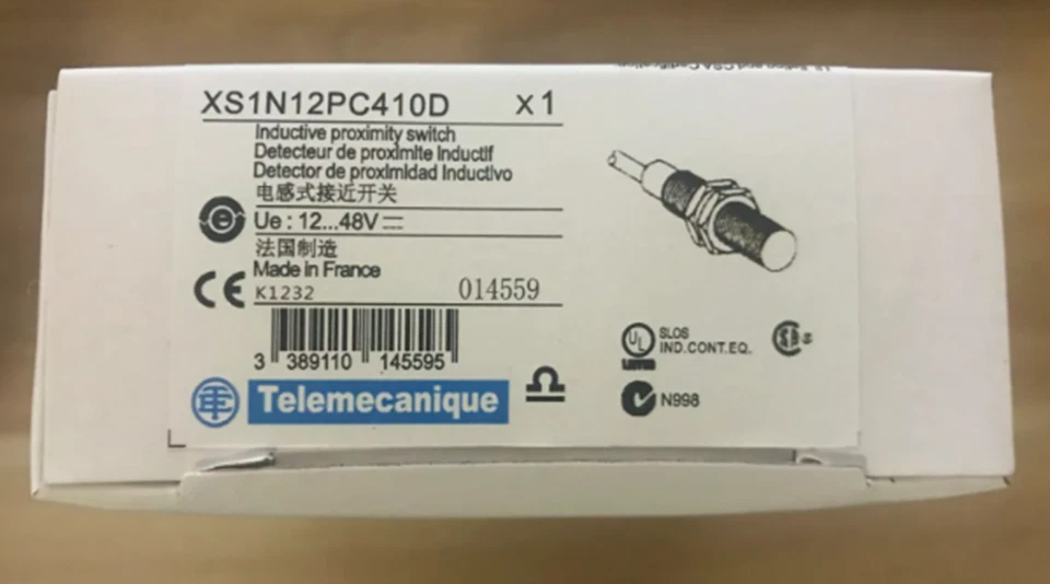 Telemecanique Xs1 N12pc410d Proximity Switch