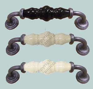Oxford de porcelana mango D múltiples acabados 128 mm - peltre - Imagen 1 de 4