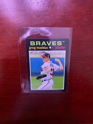 Greg Maddux - 2013 Topps "1971 Mini" #TM-24 - Atlanta Braves Cubs Dodgers Padres - Image 1 of 2