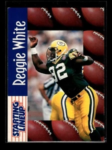 1997 Kenner Starting Lineup #43 Reggie White (P)(FTB) - Picture 1 of 2