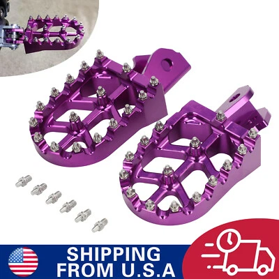 Pedales de estriberas CNC aptos para HONDA CRF150F CRF230F CRF250F XR150L XR125L Foto 1 de 4