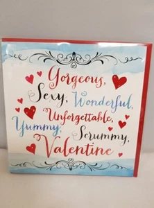Blue Eyed Sun Valentines Card - Gorgeous, Sexy, Wonderful. - Picture 1 of 1