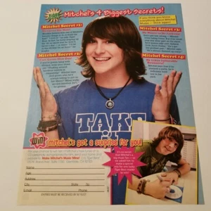 Mitchel Musso 1 Page Clipping - Picture 1 of 1