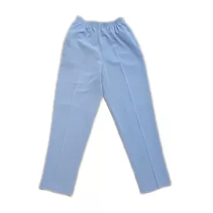 BonWorth Pull On Elastic Waist Sky Blue Pants ~ Sz S ~ High Rise ~ 29.5" Inseam - Picture 1 of 6