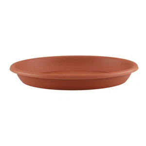 Artevasi 40x5.1cm Round Plastic Indoor/Outdoor Plant Saucer For Pot Terracotta - Picture 1 of 1