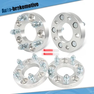 (4) 5x4.5 Wheel Spacers 1" 1/2"x20 For 1983-2011 Ford Ranger & 1994-2014 Mustang - Picture 1 of 9