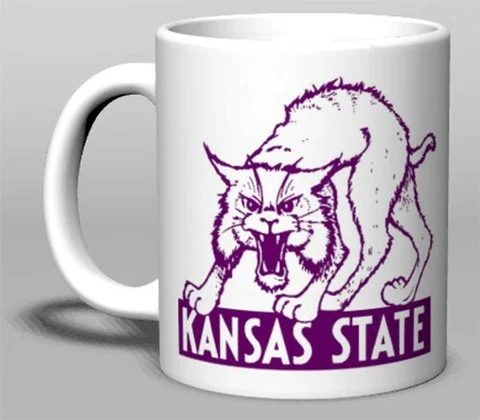 Vintage Kansas State Booster Club 11oz Ceramic Mug Cover