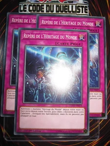YU-GI-OH! COM REPERE DE L'HERITAGE DU MONDE X3 (PLAYSET) COTD-FR071 NEUF ED 1 - Picture 1 of 1