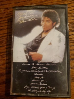 Michael Jackson Thriller Cassette Tape 1982 Epic Records/CBS Inc - Image 1 of 3