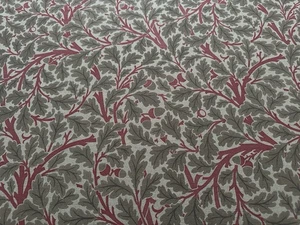 Woven Art Company Drawn From Nature - Oak Tree - Red - 1.5 Metres - Picture 1 of 1