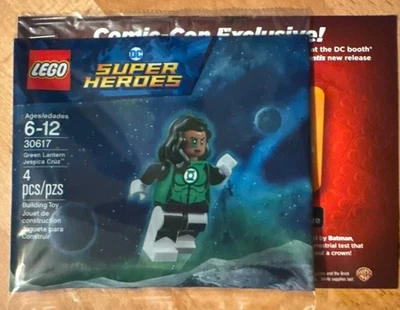 RARO SDCC 2018 - Lego Jessica Cruz Linterna Verde DC Exclusivo Polybag con Tarjeta Foto 1 de 4
