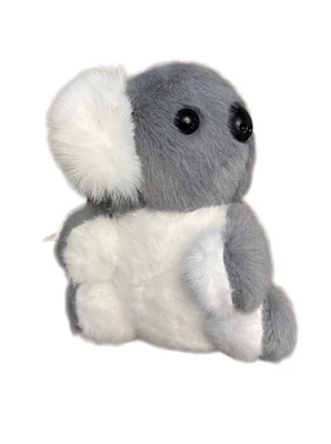 Novo com etiquetas UGG Austrália cinza coala chaveiro de pelúcia mochila charme - Imagem 1 de 3