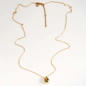 26" Jcrew Minimalist Teardrop Pendant Necklace Chic Women Party Vacation Jewelry - Picture 1 of 4