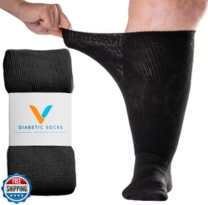 Viasox EasyStretch Diabetikersocken für Damen und Herren, oben bindend, nahtlos - Bild 1 von 5