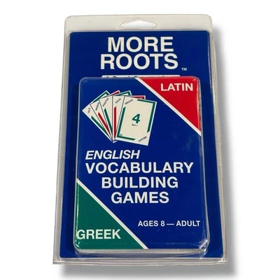 全新 More Roots 英语希腊拉丁词汇建筑游戏卡 — 第 1/2 张图片