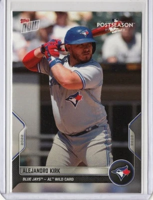 2022 Topps Baseball Topps Now Postseason Alejandro Kirk Toronto Blue Jays - Image 1 of 2