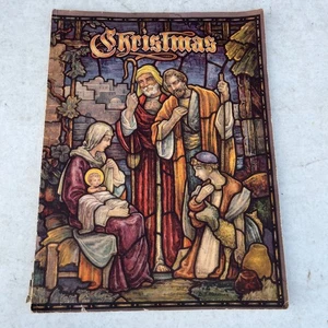 Vintage Christmas Book published by Augsburg Publishing 1950 Christmas Story - Foto 1 di 9