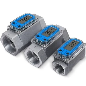 -10??C ~ +60??C Turbine Flow Meter 1.5\" NPT Stainless Steel High Quality - Picture 1 of 60