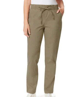GLORIA VANDERBILT WOMEN’S PULL ON CHINO PANT,10 long - Image 1 of 3