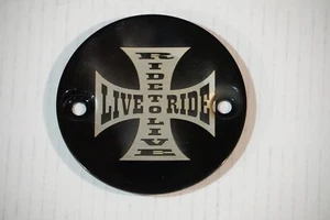 Live To Ride Timing Cam Cap Cover For 17+ Harley Milwaukee Eight 8 M8 256000042 - Foto 1 di 4