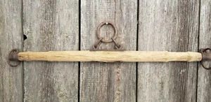 Antique Vintage Wood Evener Bar Double Tree Yoke horse Ox Western Primitive 40” - Picture 1 of 6