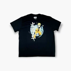 Naruto Shippuden Shonen Jump Anime Black Short Sleeve T-Shirt Men's Size 4XL - Picture 1 of 7