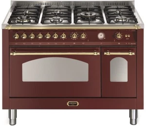 LOFRA - DOLCEVITA - DOUBLE OVEN 120 cm - RRD 126 MFT+E/ 2AEO - Burgundy - Messin - Bild 1 von 6