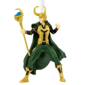 Hallmark Marvel Cinematic Universe Loki Figure Christmas Ornament Holiday 2023 - Picture 1 of 3