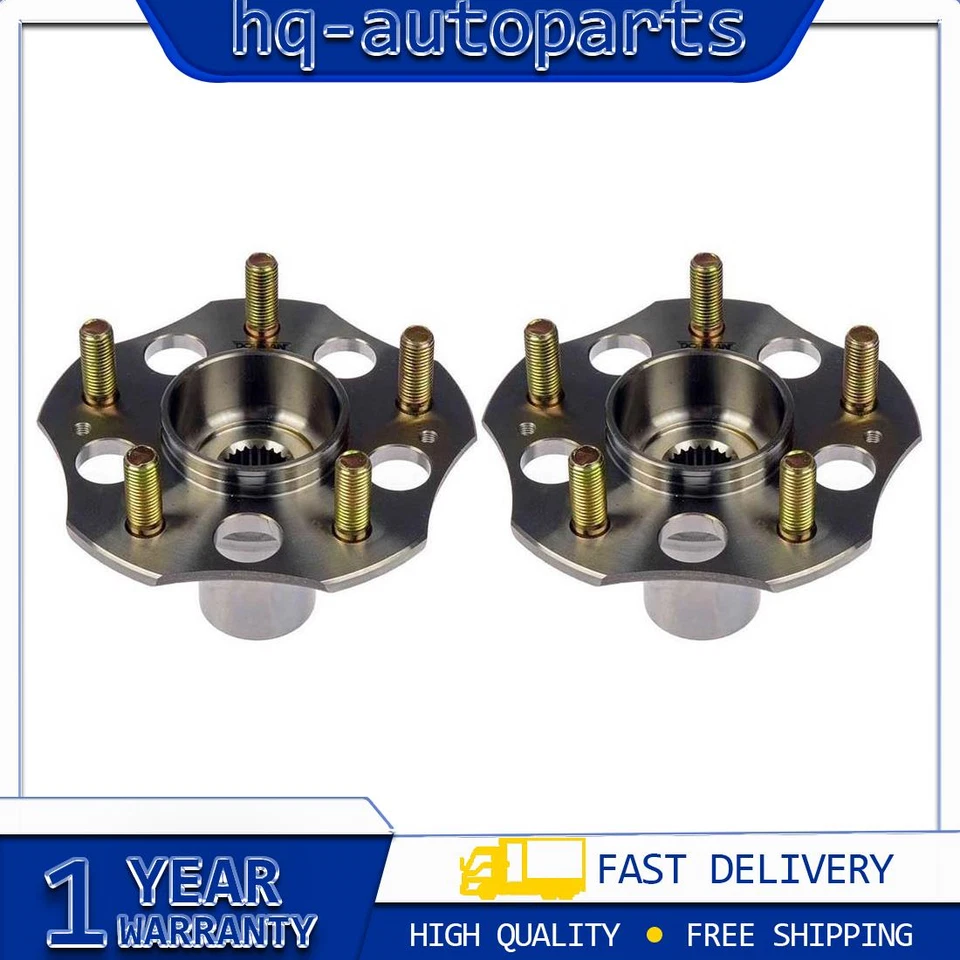 2x Cubo de roda traseira Dorman para Honda Element 2003 2004 2005 2006 2007 2008 2009 - Imagem 1 de 4