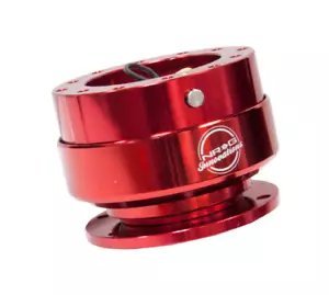 Volante NRG Gen 2.0 liberación rápida rojo SRK-200RD *DISTRIBUIDOR AUTORIZADO* - Imagen 1 de 2