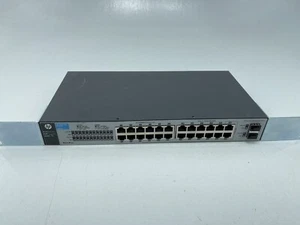 HP J9801A 1810-24-Port Rack-Mountable Gigabit Ethernet Switch Bundle - Picture 1 of 10