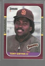 1987 Donruss Opening Day Tony Gwynn #146 Padres
