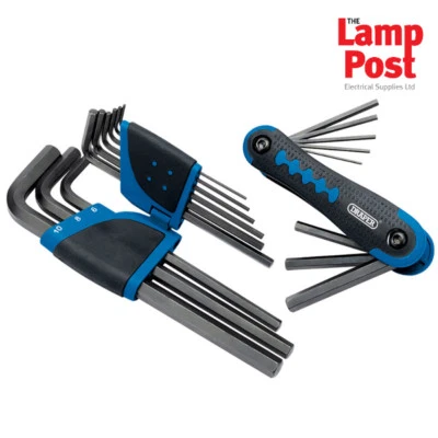 Draper 31144 Metric Allen Key Set Hex Hexagon Hex 17 Piece - Image 1 of 3