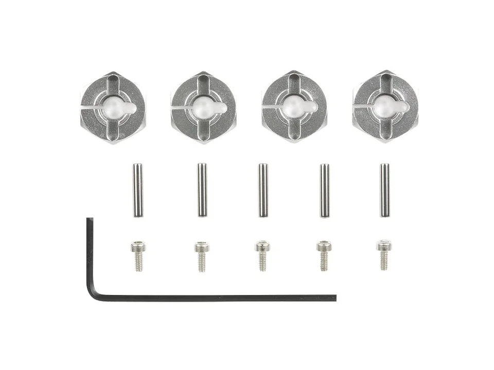 Tamiya 53569 HOP-UP OPTIONS OP-569 Clamp Aluminum Wheel Hub (6mm) - Image 1 of 1