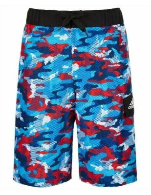 adidas Boys Camophase Volley Swimsuit - MEDIUM (10/12) - NWT - MSRP$38.00 - Image 1 of 2