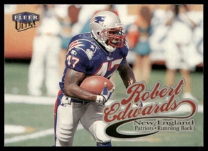 Robert Edwards 1999 Ultra #95 New England Patriots Fußballkarte - Bild 1 von 2