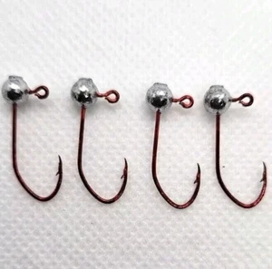 200 1/80 Lead Ball Jig Head Eagle Claw Little Nasty #10 IRISH JIG MADE IN USA - Picture 1 of 1