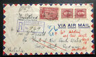 1940 Zeballos Canada Registered Airmail Cover to Bank Of NSW Sidney Australia