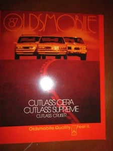 1987 Oldsmobile Cutlass Ciera & Supreme & Cruiser Sales Brochure - 36 pages - Picture 1 of 2