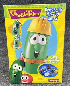 VeggieTales Dress-Up Mix-Up Larry Toy Fisher-Price 2000 komplett mit Box Gurke - Bild 1 von 12
