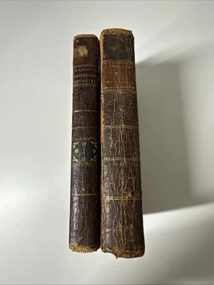 History Of The American Revolution By David Ramsay 2 Vols 1795 & 1815 Foto 1 de 4