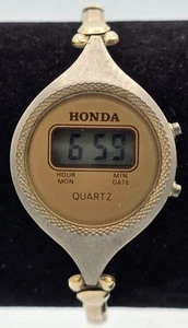 Vintage Honda Digital Quartz Ladies Watch Motorsports Motorcycle Automobile Rare - Picture 1 of 10