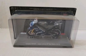 YAMAHA YZR-M1 SAN MARINO GP2012 ,1/18 MOTOGP MOTORCYCLE, JORGE LORENZO , ALTAYA - Picture 1 of 12