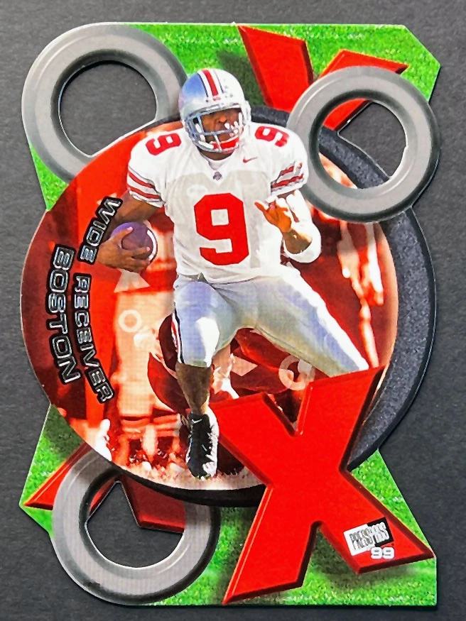 1999 Press Pass #XO11 David Boston X's and O's Ohio State Buckeyes - Image 1 of 2