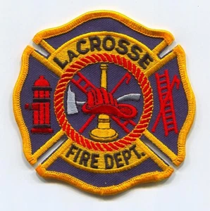 LaCrosse Fire Department Patch Wisconsin WI v3 - Picture 1 of 1